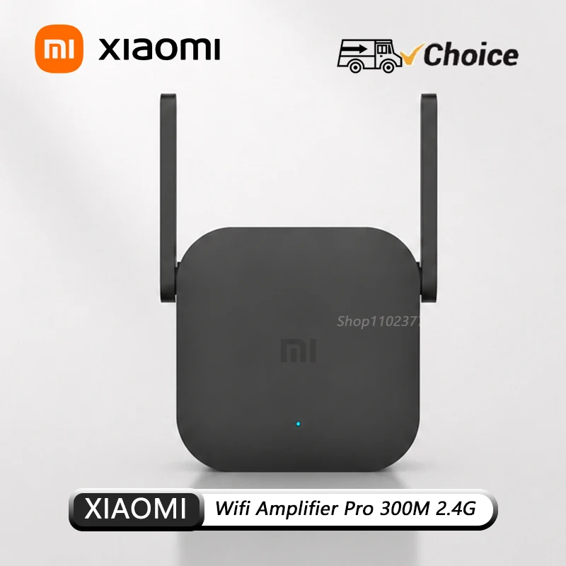 OG Xiaomi Wifi Amplifier Pro 300M 2.4G Repeater Network Expander Range Extender Roteader Mi Wireless Wi-Fi Router CN