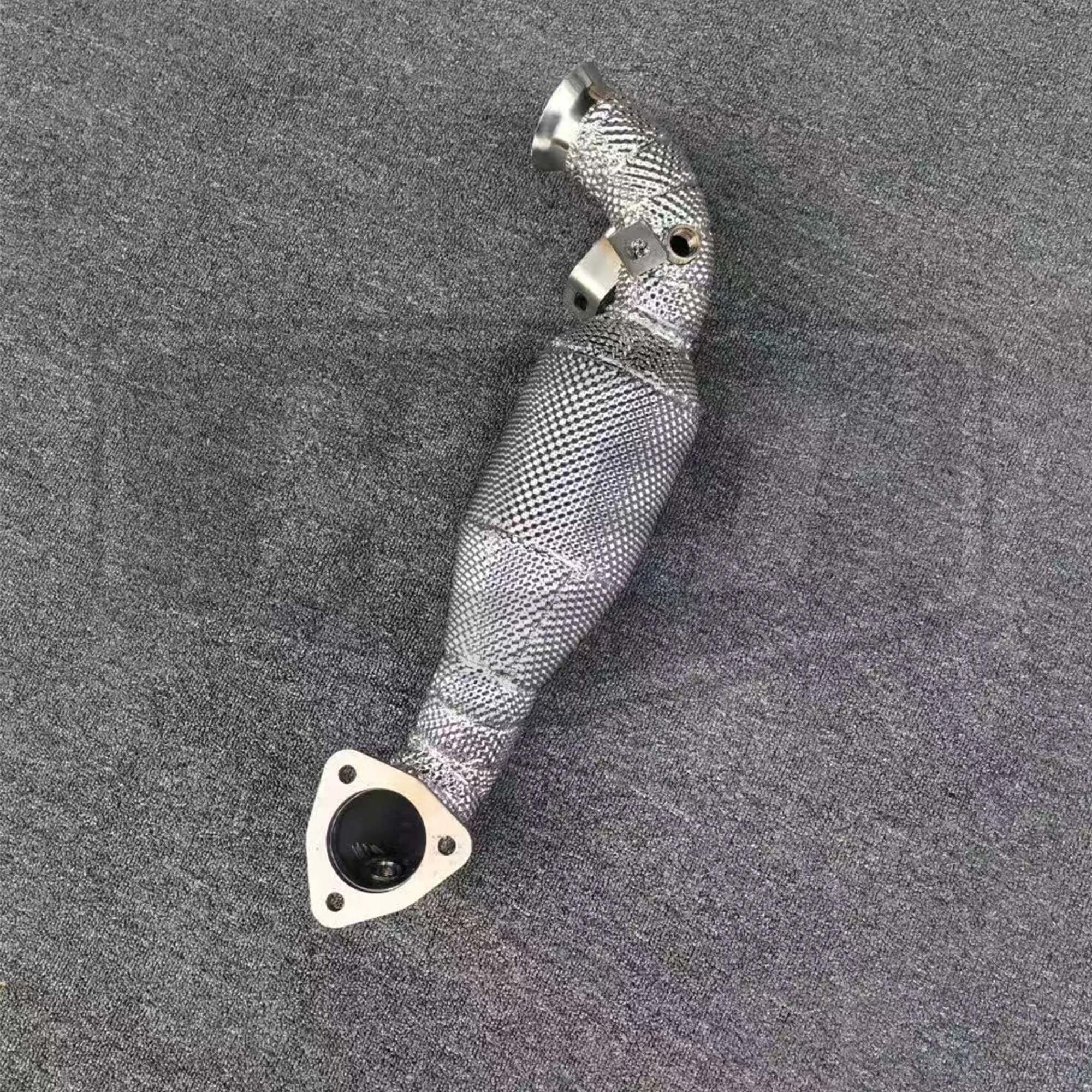 HEO Exhaust catalytic converter Downpipe For MINI Cooper S R56/Cabriolet R57 R60 1.6t 2006-2013 304 Stainless Steel Pipes downpi