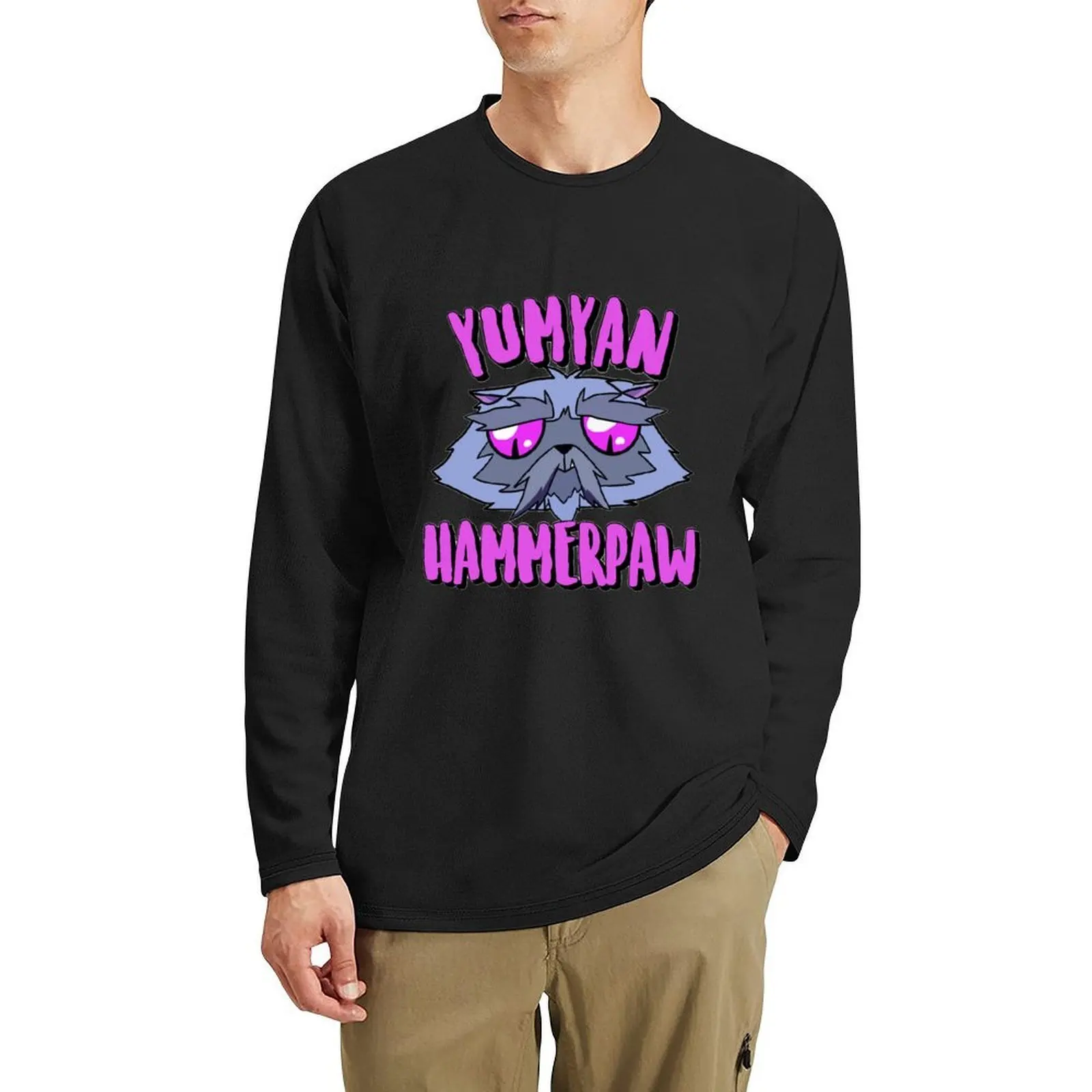 

yumyan hammerpaw from kipo and the age of wonder beasts Long T-Shirt custom t shirt Aesthetic clothing men clothes