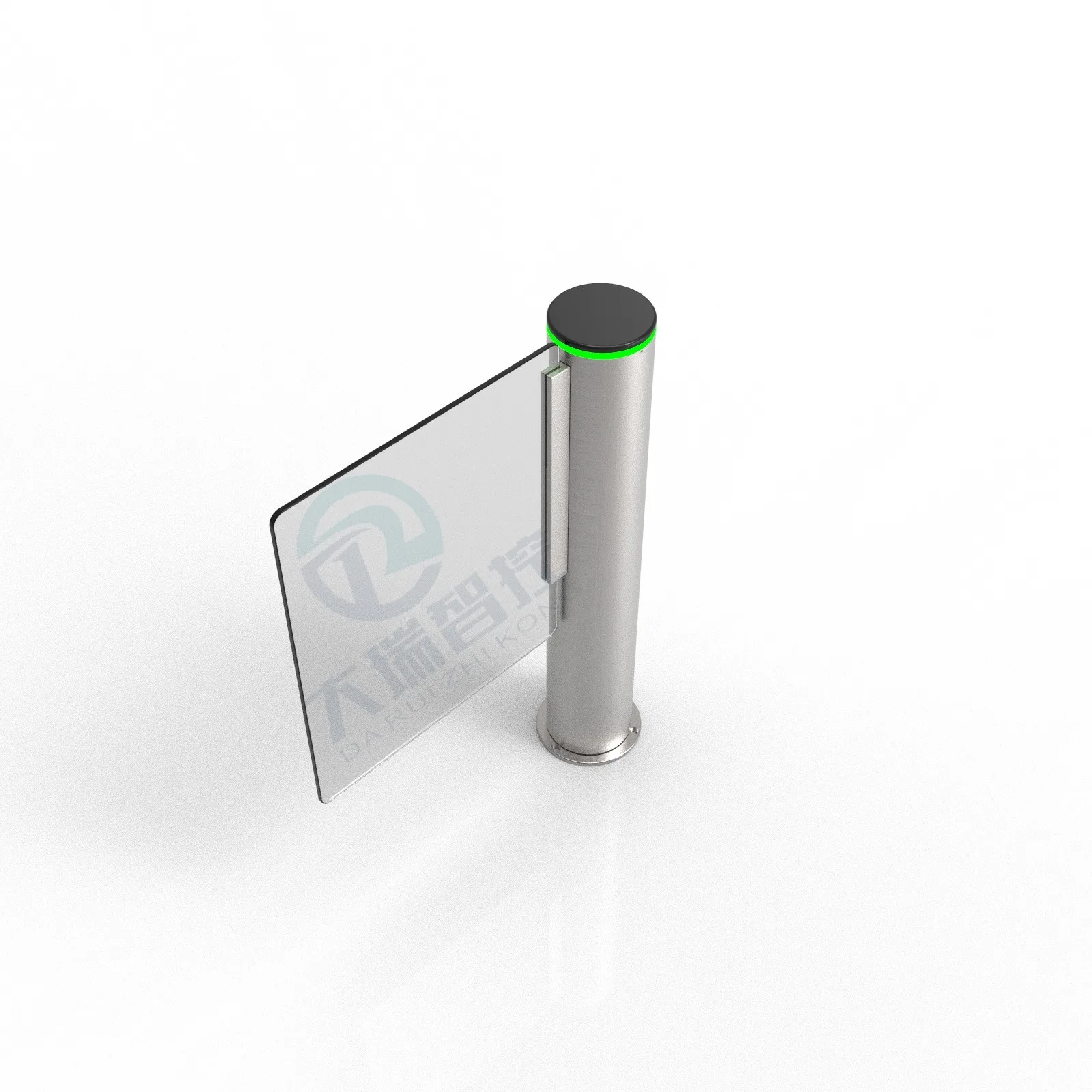 Cylindrical speed gate Turnstile exquisite small swing bank single swing  intelligent automatic door VIP gate access control