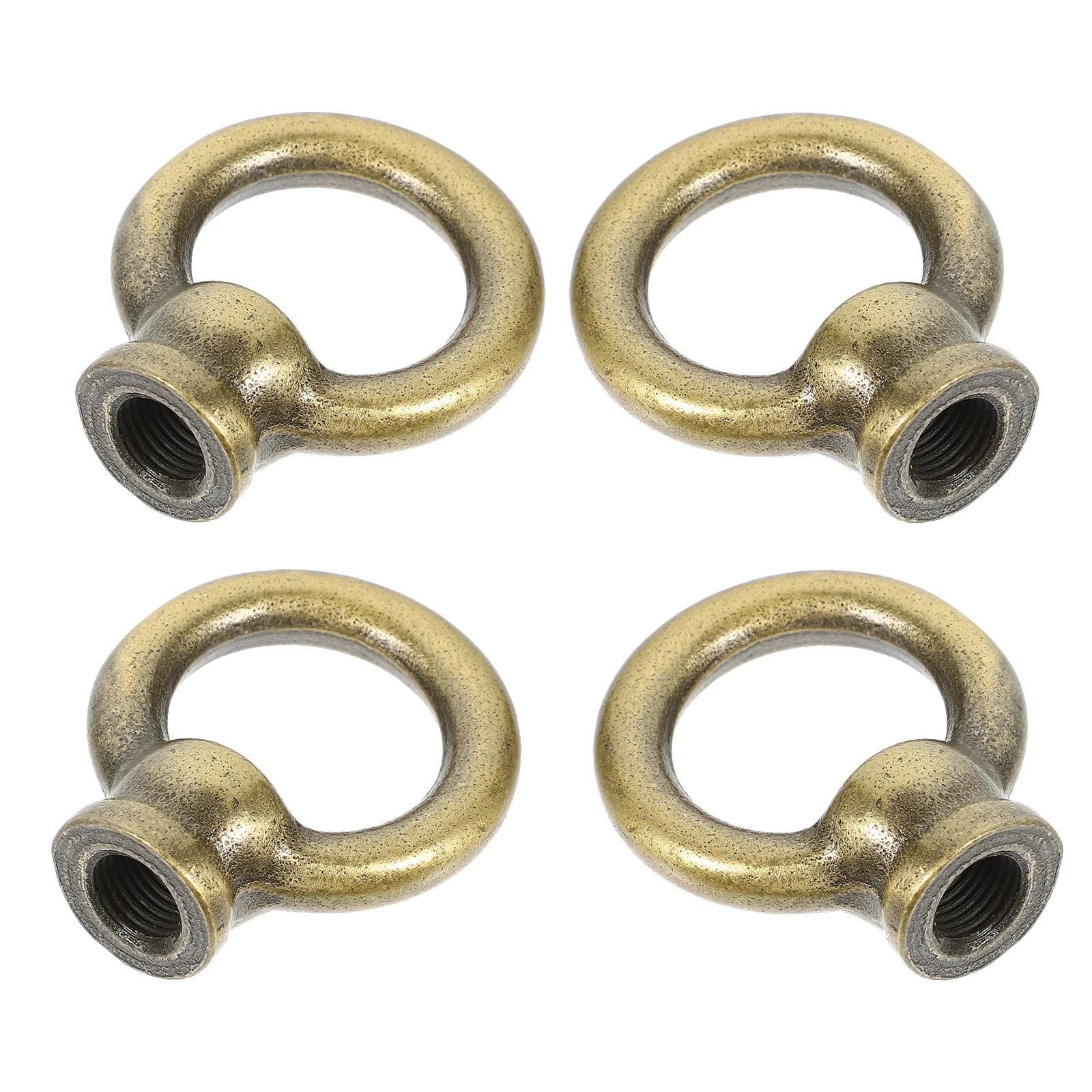 

4Pcs Lamp Finial Metal Solid Lamp Shade Holder Decor for Table Lamps Floor Lamps Lighting Repair Lampshade Holder