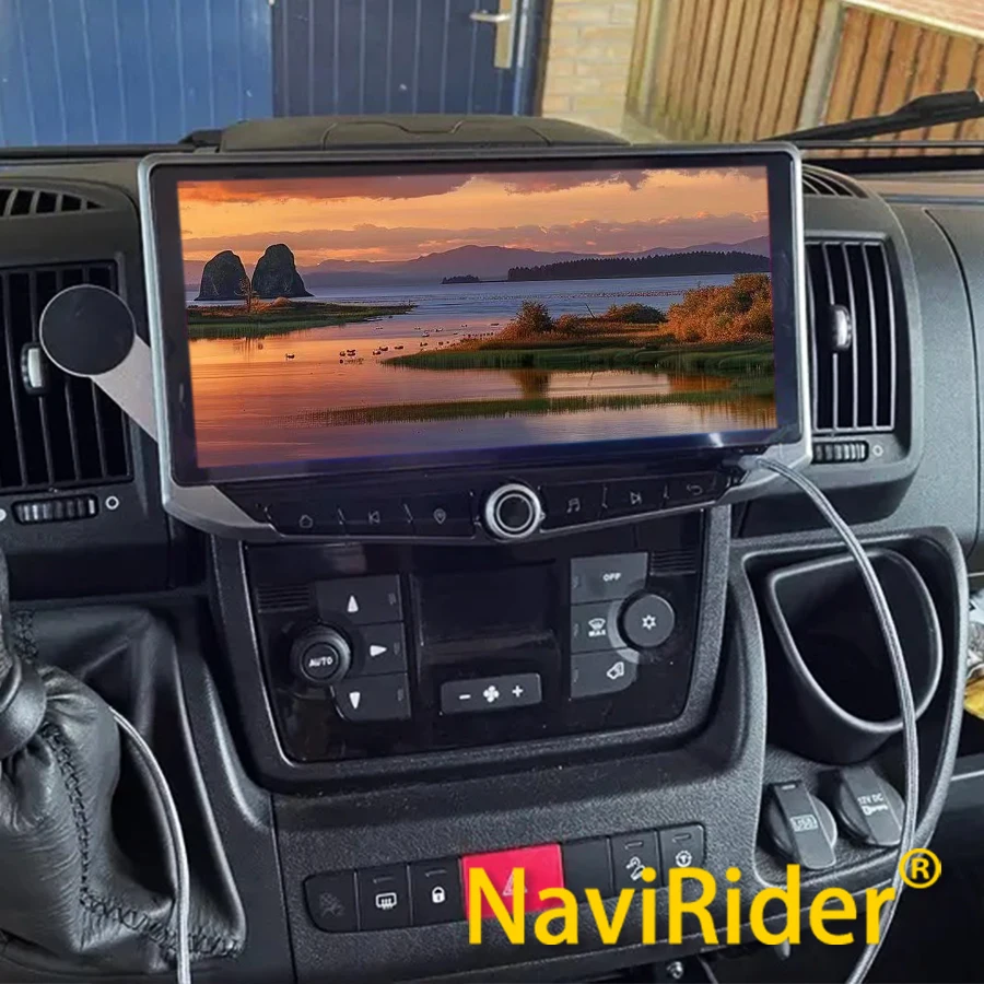 NEUES 10,88-Zoll-QLED-Display, Auto-Multimedia-Radio für FIAT DUCATO 2016 2017 2018 2022, Radio mit WLAN, Bluetooth, CarPlay, GPS, DSP