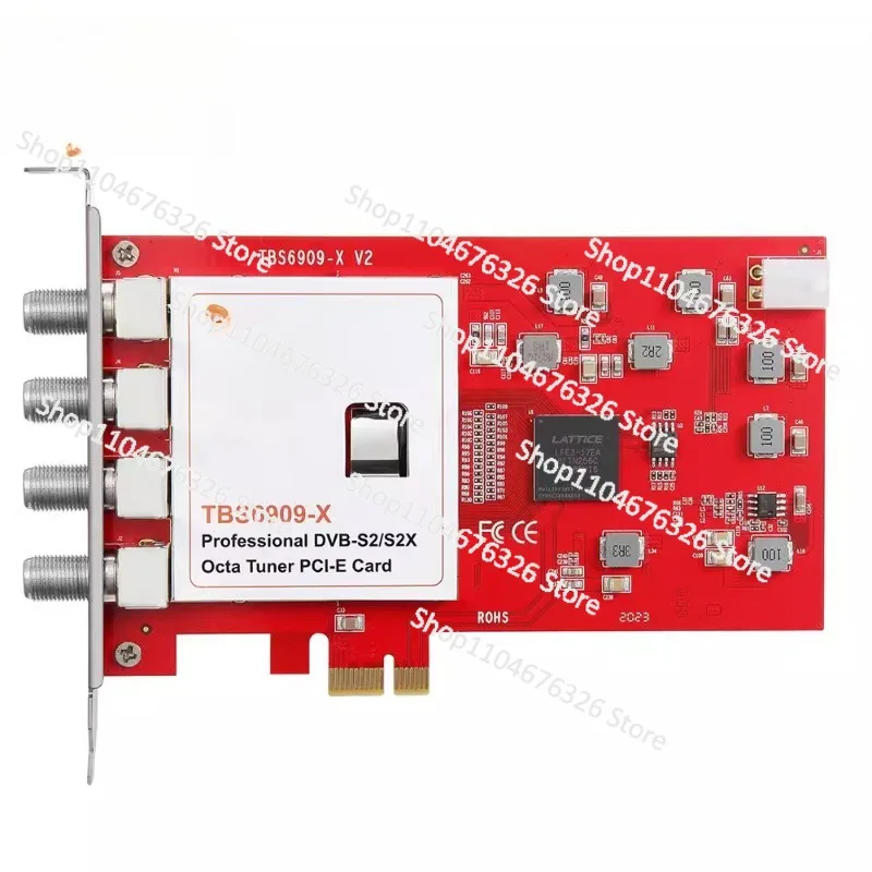 

TBS6909-X V2 8-channel Frequency Input and Receiver Card, Compatible with Tvheadend Tuner