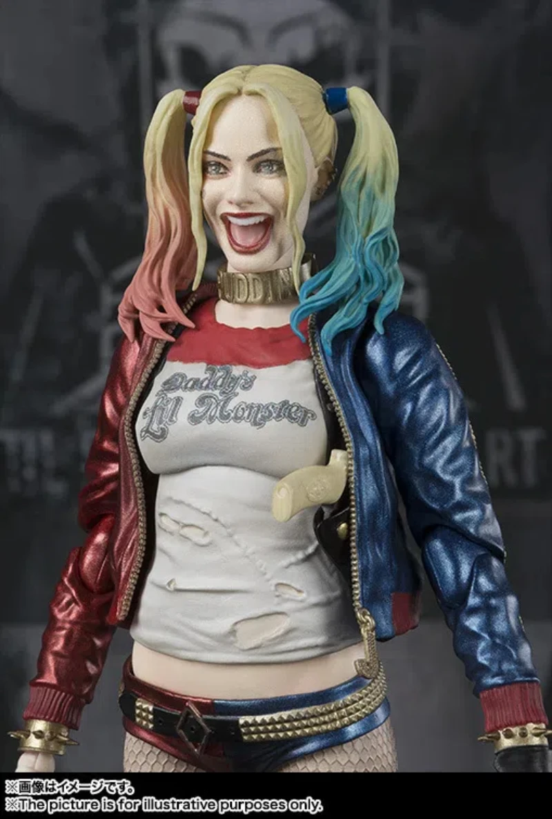 New Movie Suicide Squad Harley Quinn Joint mobility Action Figures PVC Model Statue Toys doll Desk Decor Collection Gifts boxed