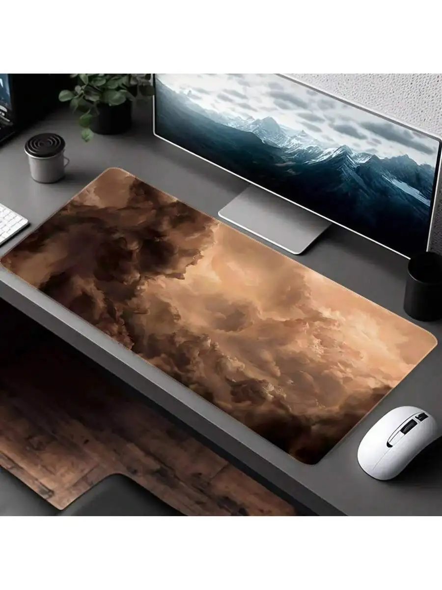 Extra Large Thickened Non-Slip Gaming Mouse Pad With Locked Edges For PC Office Home Use