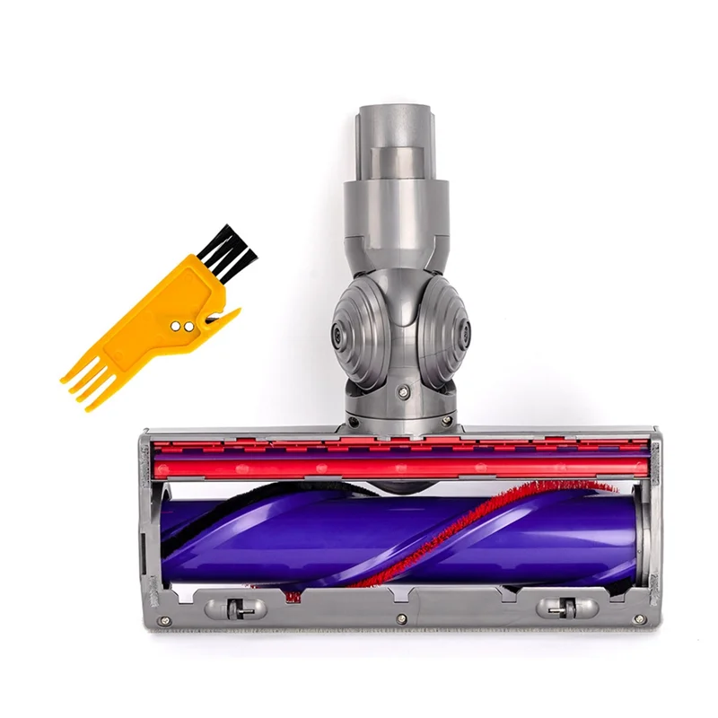 A02V-Tool Brush And Brush Head For Dyson V15 V8 V10 V11 V7 Hardwood Floor Attachment Bristle Roller Brush Parts
