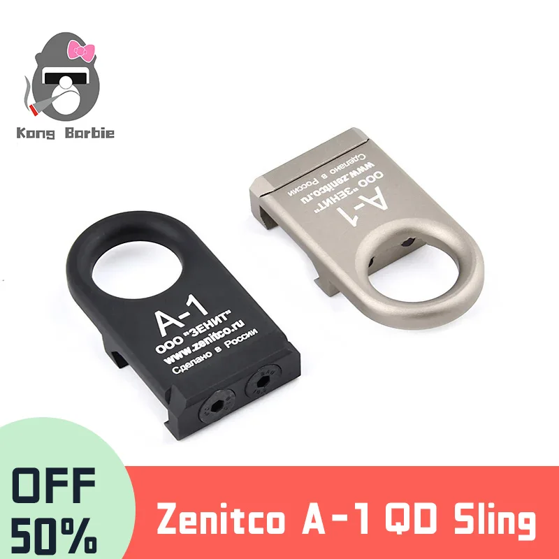 

Zenitco A-1 QD Sling Mount Base Fit 20MM Picatinny Rail AR15 Airsoft Accessories Scope Hunting M4 Quick Detach Straps Slingmount