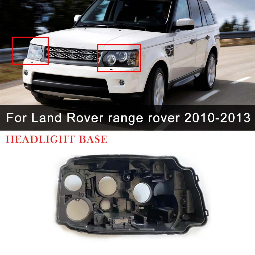 Headlamp Housing For Land Rover range rover 2010 2011 2012 2013 Headlamp Base Replacement  Rear Casing Bottom Car Accessories