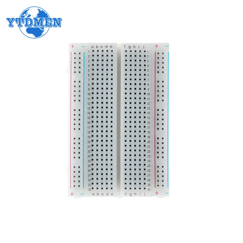 Breadboard 400 830 Holes Prototype Board MB-102 Solderless PCB Mini Test Board Jumper Wire Cable DIY Kit