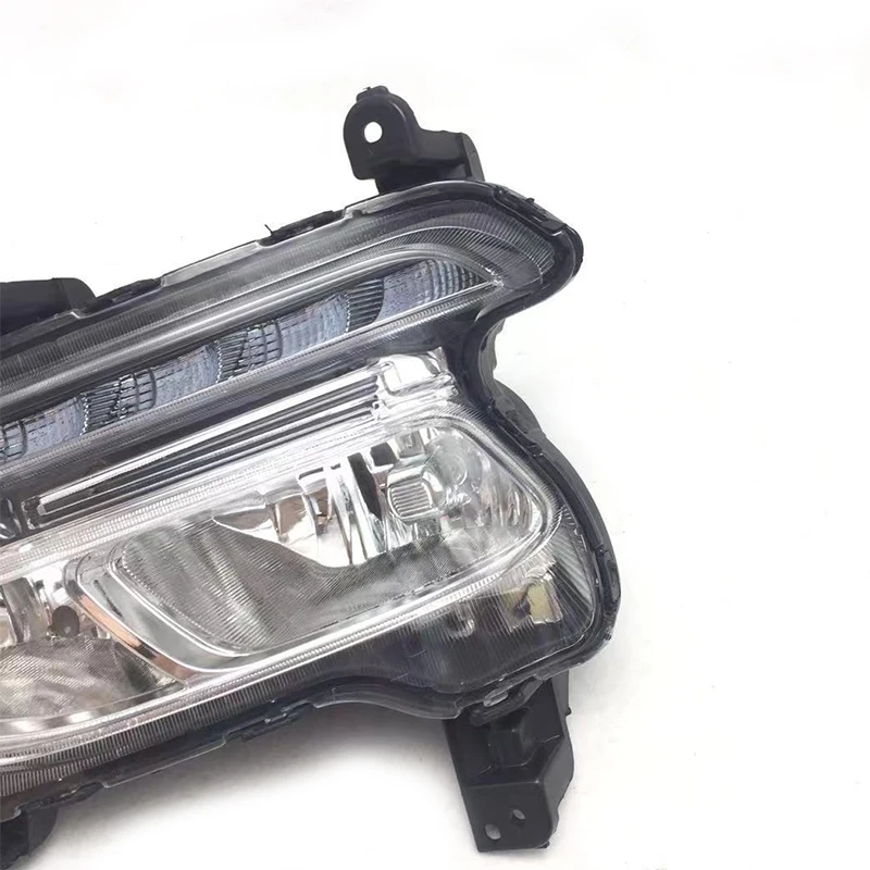 Fog Lamp Assembly For Hyundai Santa Fe Sport 2016 2017 2018 LED DRL Daytime Running Light Fog Lights Headlight Auto Parts