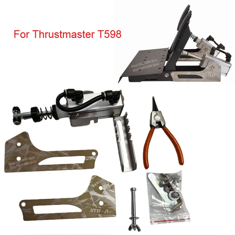 

Педаль для имитации гоночных игр, ремонт и обновление MOD, амортизирующий комплект дроссельной заслонки гидравлического тормоза для Thrustmaster T598