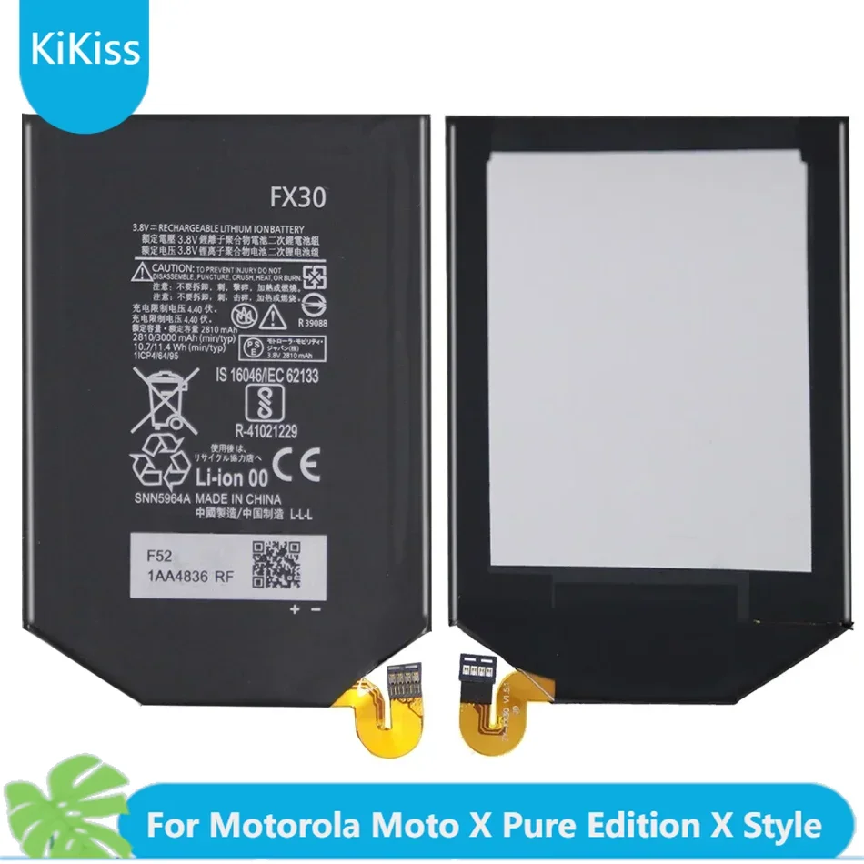 Battery FX30 3000mAh For Motorola Moto X Pure Edition X Style Pure X Style X+2 XT1570 XT1572 XT1575 FX 30 XT 1570 1572 1575