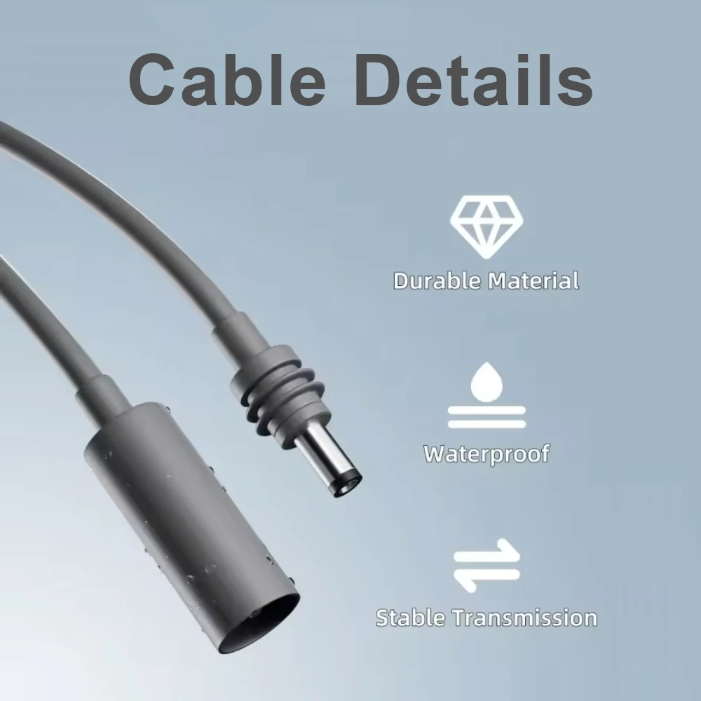 Voor Starlink Mini Verlengkabel Vrouw naar Man Plug Waterdichte Power Converter Adapter Gat Extender