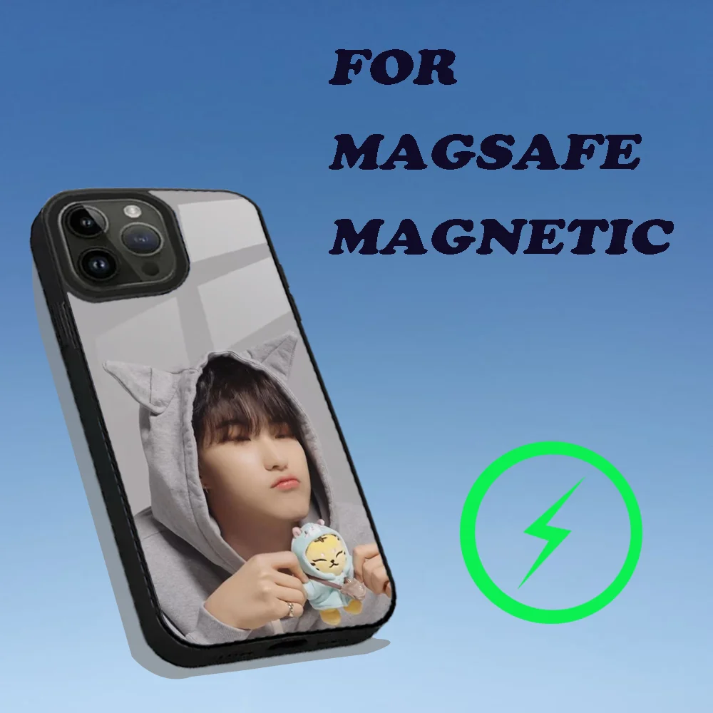 H-Hoshi Kwon Soonyoung Phone Case For iPhone 15,14,13,12,11,Plus,Pro,Max Mini Magsafe Magnetic Wireless Charging