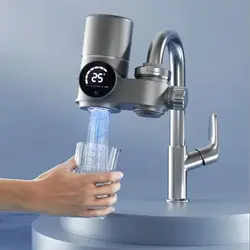 New Youpin Water-power Sterilization Faucet Water Purifier Ultraviolet Deep Sterilization 8-stage Fine Filtration Heating Faucet