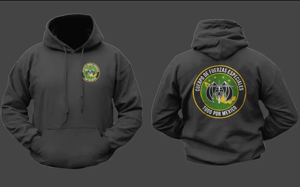 Mexican Army Special Forces Fuerzas Especiales GAFEs Hoodie Sweatshirt