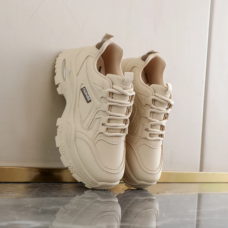 Dad sneakers for women, sporty and casual, outdoor stylish high-quality shoes, non-slip and wear-resistant, K610-1