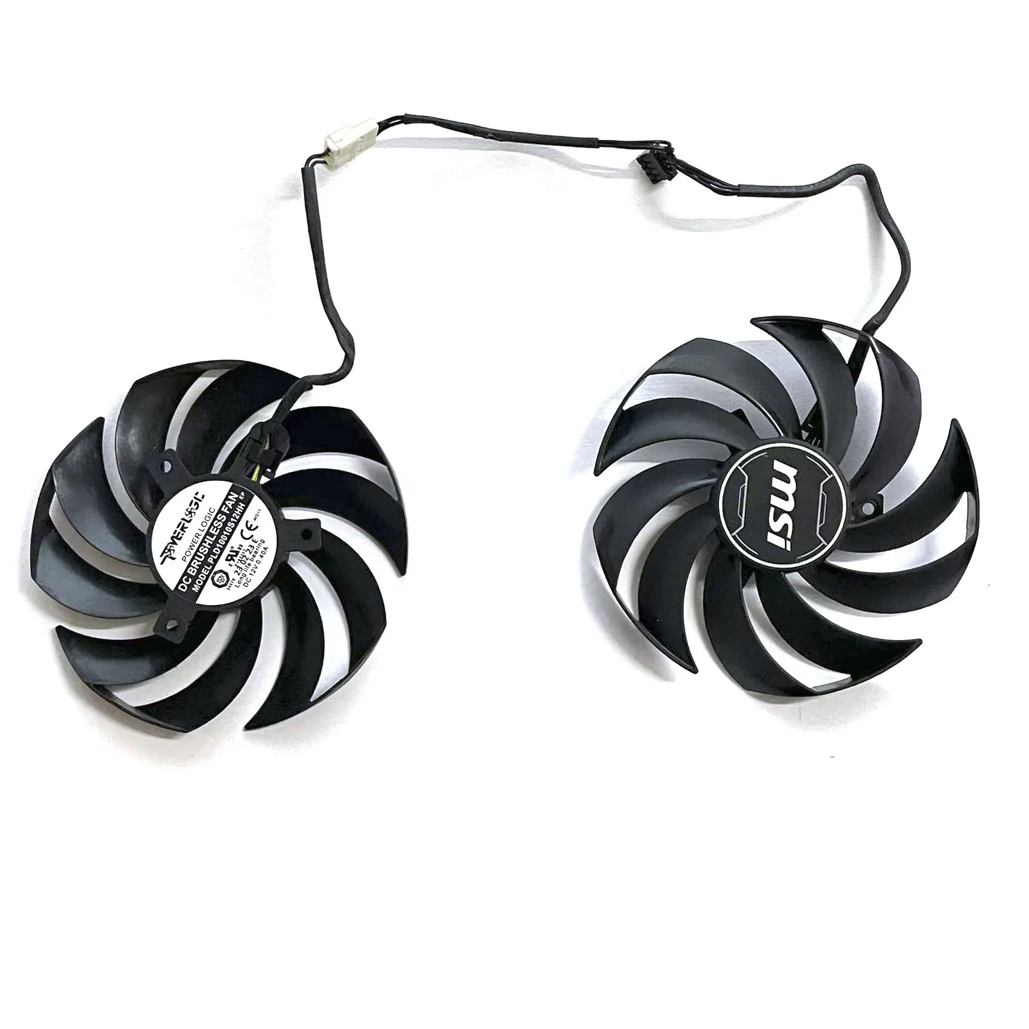 Original 4PIN 95MM PLD10010S12HH RTX4070 GPU fan for MSI games GeForce RTX 4060 Ti 4070 Ventus 2X graphics card cooling