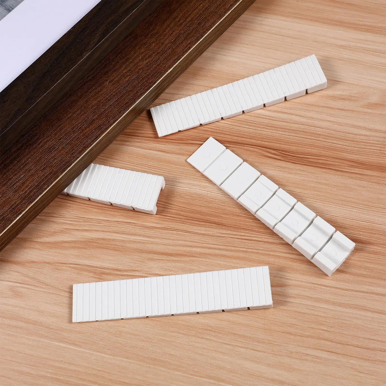 20 Pcs Furniture Leveling Shims Leveler for Wedges Metal Table Levelers Adjustable