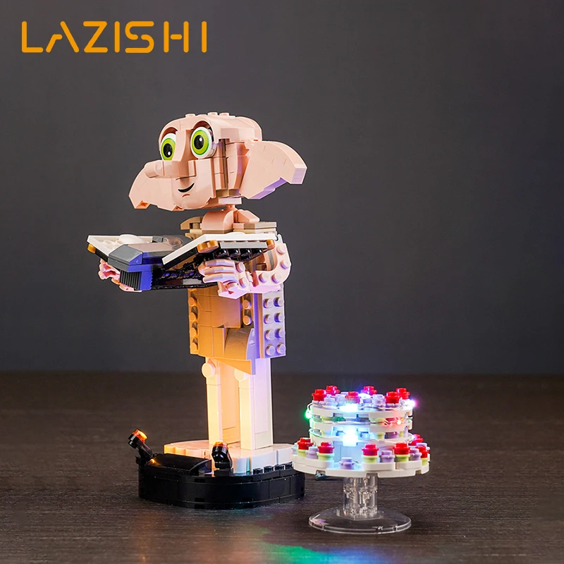 Lazishi LED light 76421 set suitable for Dobby ™  The House Elf building block (only including lighting accessories)