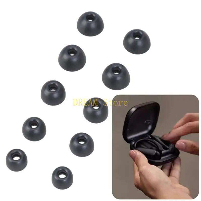 5PAIR SILICONE SILICONE أذن سماعات أذن أذن أذن تغطية الأذن لـ PRO2 سماعة رأس أذن أفضل بيع