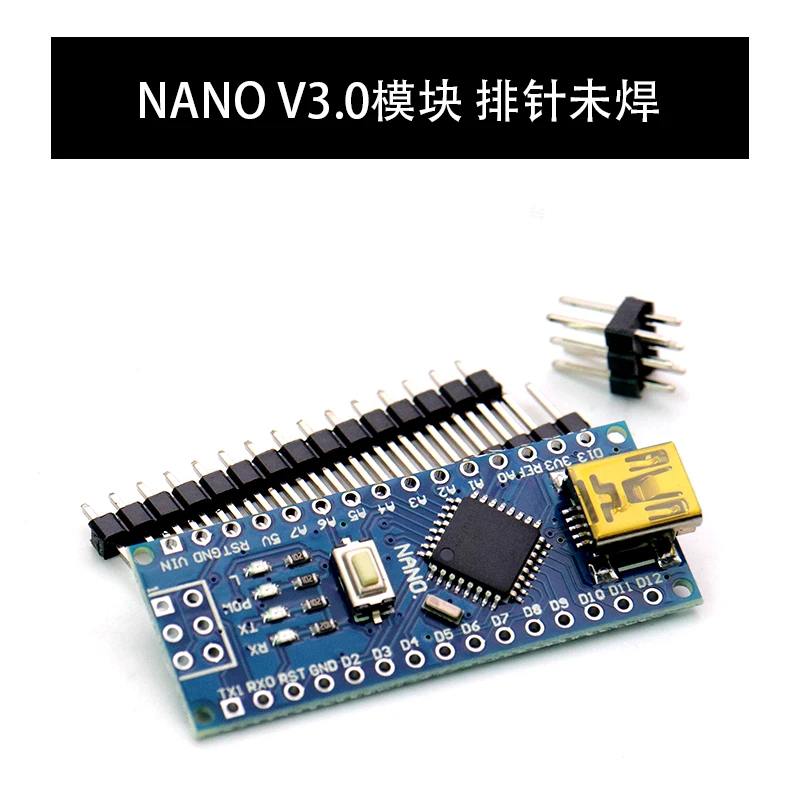 NANO V3.0 Controller Terminal Adapter Expansion Board ATMEGA328P NANO IO Shield Simple Extension Plate For Arduino AVR Nano 3.0