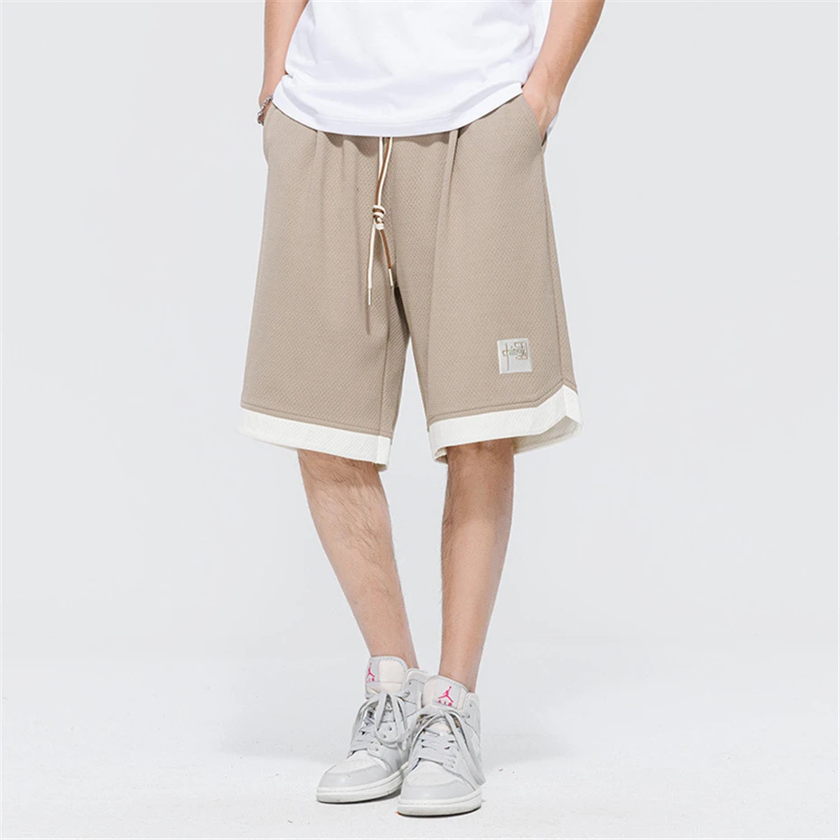 8XL Plus Size Shorts Men Summer Running Shorts Fashion Causal Short Pants Male Elastic Waist Bottom Big Size 8XL