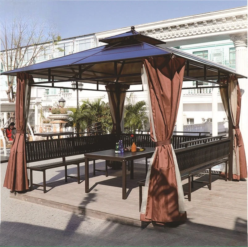 Outdoor Pavilion Villa Courtyard Garden Cooling Indoor Pavilion Modern Awning Pergola Sun Panel Outdoor