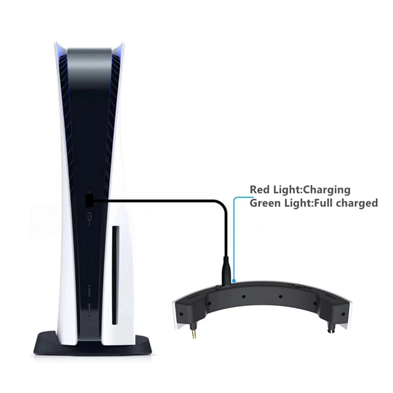 Mini alto-falante de plástico para PS VR2, PS5, VR2 Acessórios, HD Surround Sound, Outlay portátil, alto-falante para PSVR2