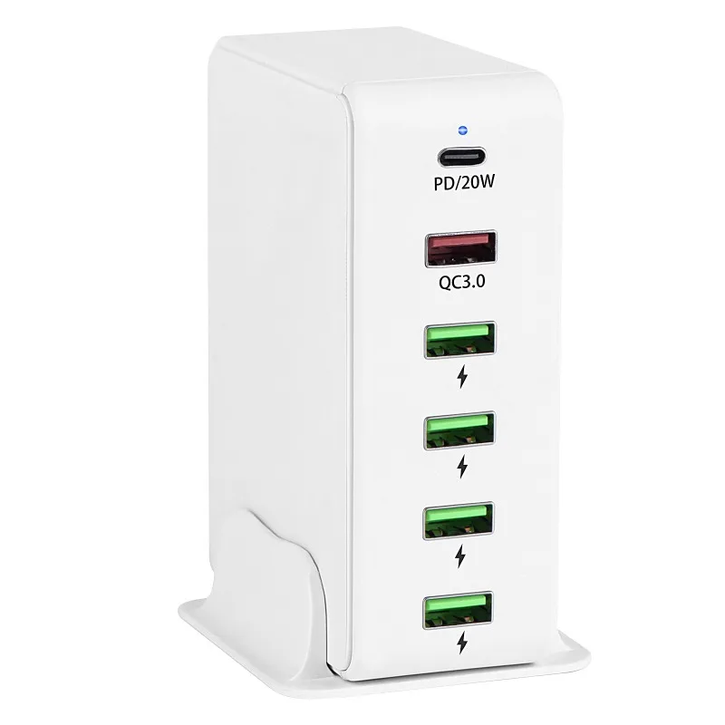 

Mobile phone PD20W fast QC3.0 multi-port USB charger