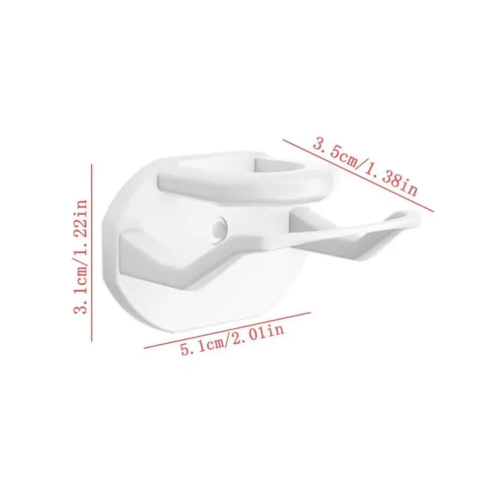 1/4Pcs Space Saving Adhesive Hat Hooks for Wall No Drilling Wall Mounted Removable Hat Rack Baseball Caps Organizer Plastic view 6