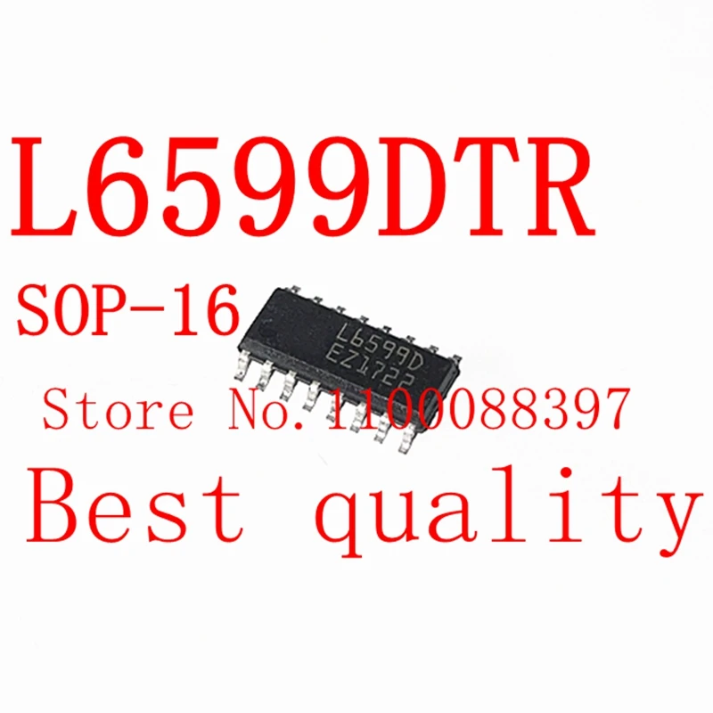 5 unids/lote L6599DTR L6599D L6599 SOP16 IC