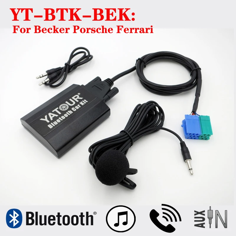 

Classic luxury car for Becker Porsche Mercedes Benz Ford Yatour Bluetooth radio kit with phone call function