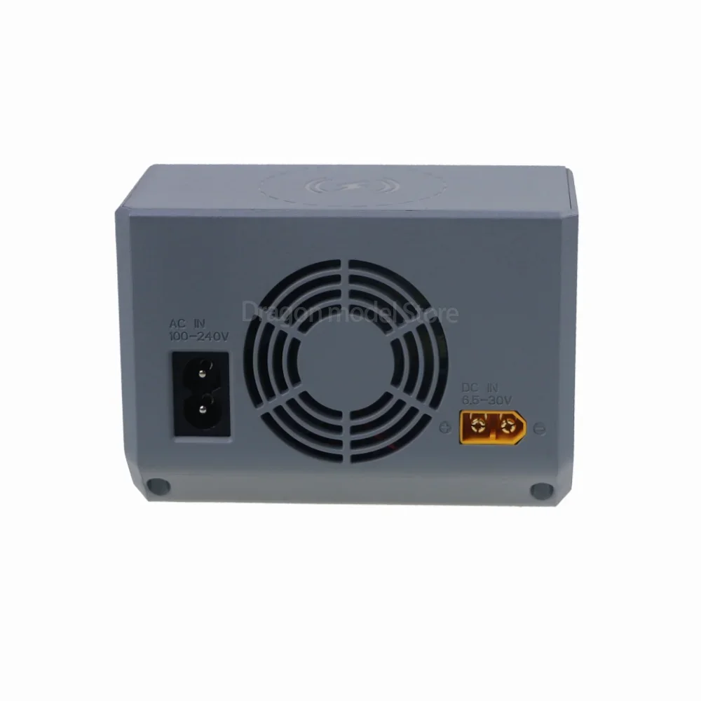 HOTA D6 Pro 200W AC/650W DC Cargador dual con carga inalámbrica para baterías de drones NiZn/NiCd/NiMH RC