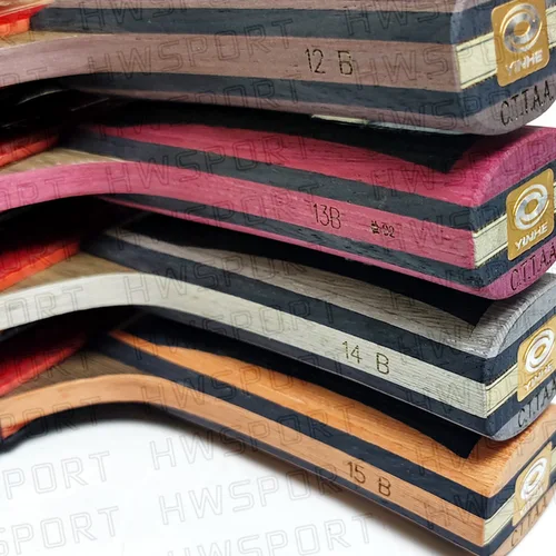 Imagen 2 del producto YINHE-raqueta de tenis de mesa profesional, pala de Ping Pong prefabricada de 12, 13, 14 y 15 estrellas, 5 madera, 2 bate ofensivo de carbono para velocidad