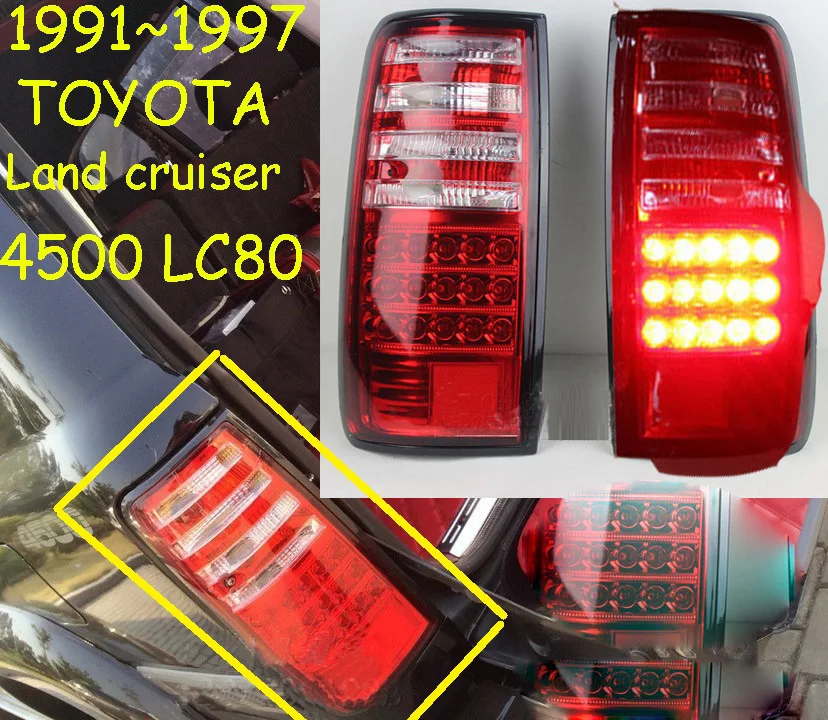 2pcs LED Rear Lamp Tail Light For Prado Taillight Cruiser 1991 1992 1993 1994 1995 1996 1997 LC80 FJ80 4500 Cruiser Tail Light