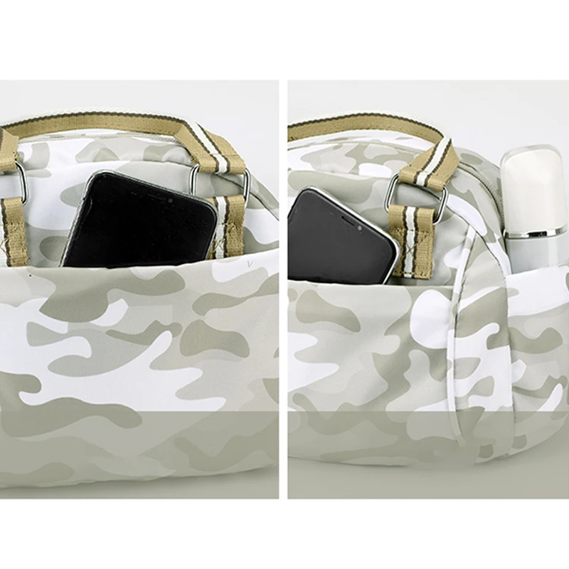 Women\'s Crossbody Bag Portable Shoulder Bag Waterproof Fashion Camouflage Oxford Cloth Shell Bag New Daily Outdoor Shopping Bags