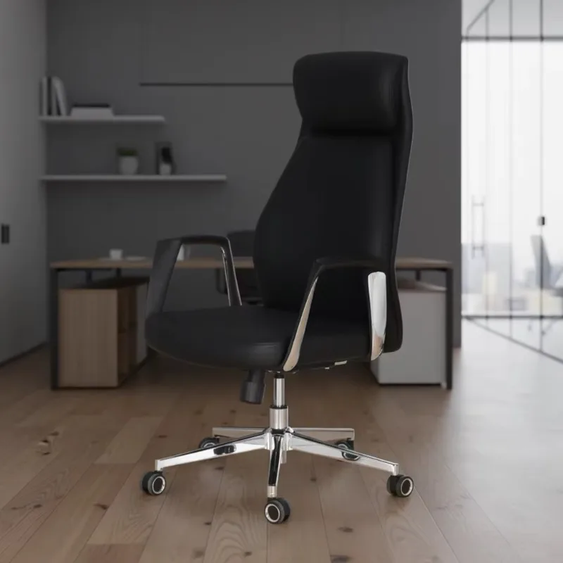 [2026]Luxurious Modern Ergonomic Executive Leather Chair With Adjustable Height For Lasting Comfort