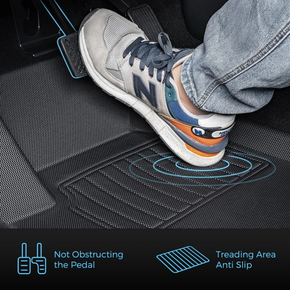 For BYD Dolphin 2022 2023 2024 Right Hand Drive All Weather Floor Mats Trunk Mats 3D XPE Waterproof Car Mats