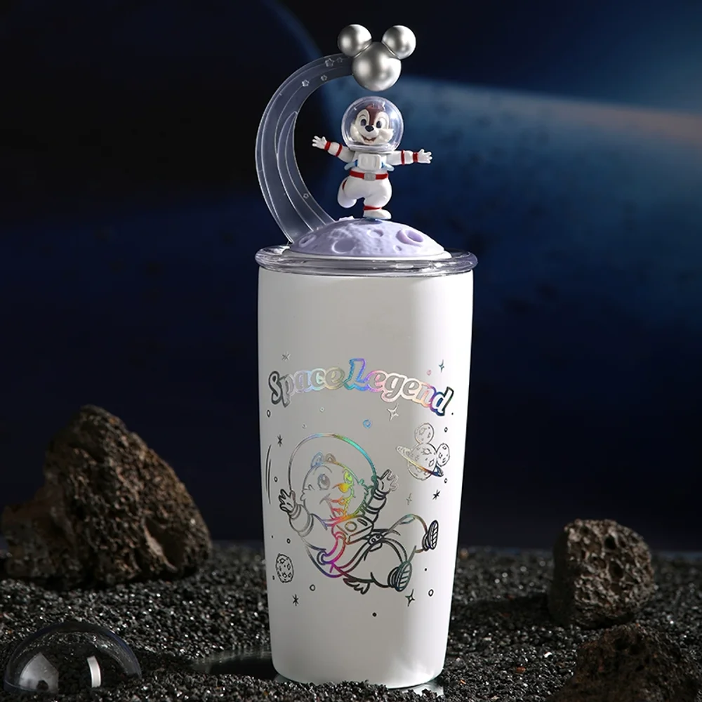 Genuine Original Disney Mickey Donald Duck Coffee Cup Thermos Cup Large Capacity Good-looking Portable Magnetic Gift For Boys