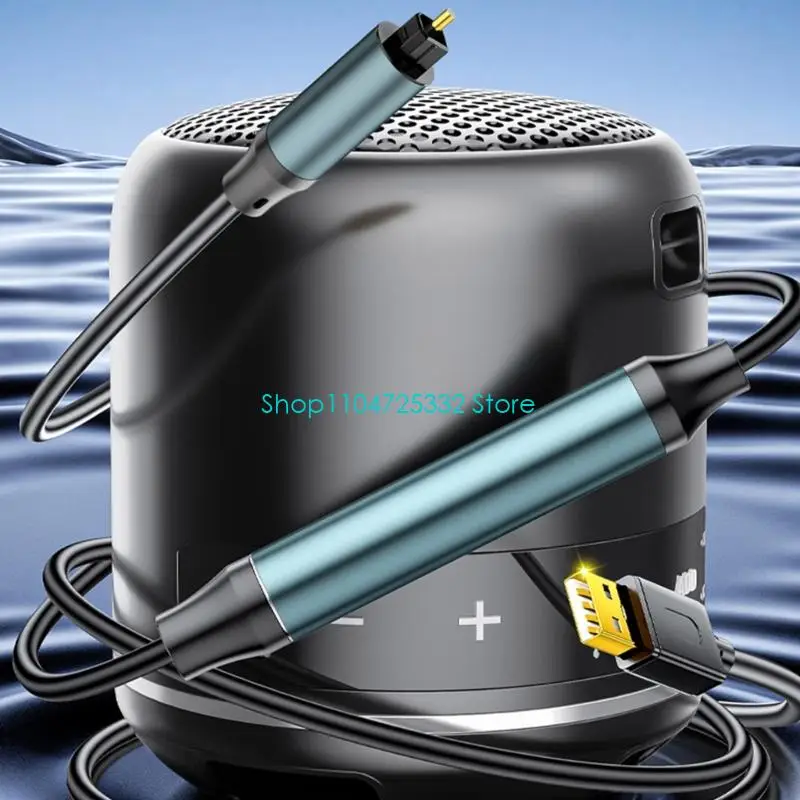 P5EA 24BIT USB الألياف الرقمية الكابل التناظرية بصوت التناظرية SPDIF محول الصوت الرقمي