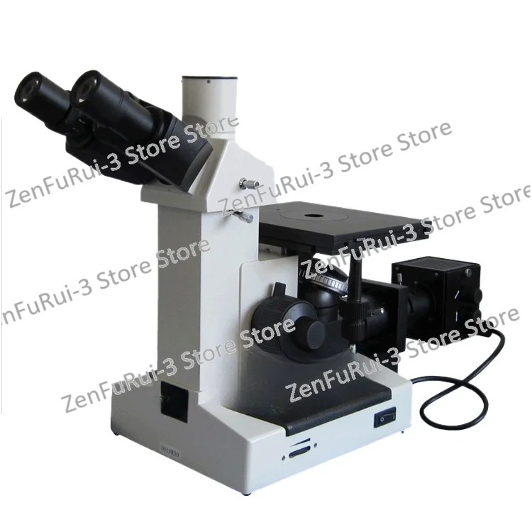 4XC metallographic microscope 4XC three-mesh inverted metallographic microscope 4XC metallographic test analysis microscope