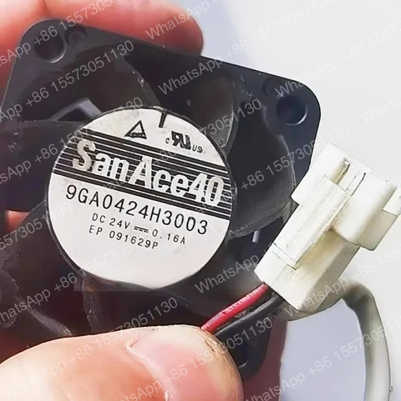 3-個の新しいクーラーファン-sanyo-9ga0424h3003-24v-016a-4028-4cm-インバーター冷却ファン用