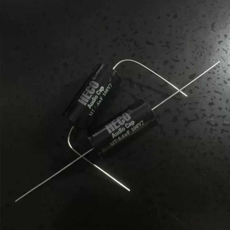 5PCS German HECO Audio cap 5.6UF100V DC fever audio non-polar frequency divider capacitor