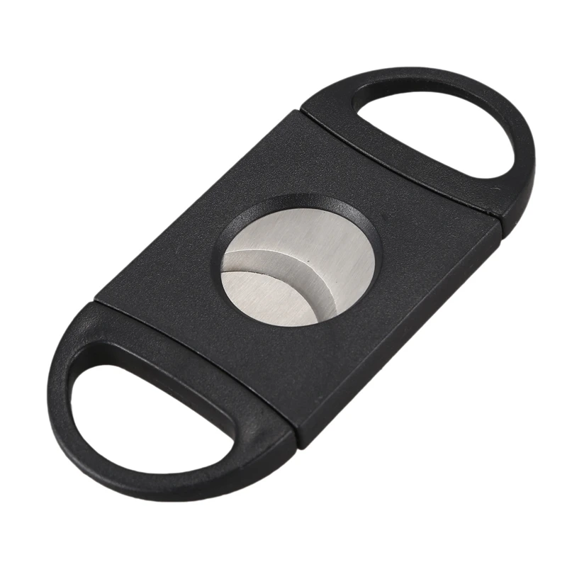 20X Oval-Shaped Cigar Cutter, Double Cut Blade