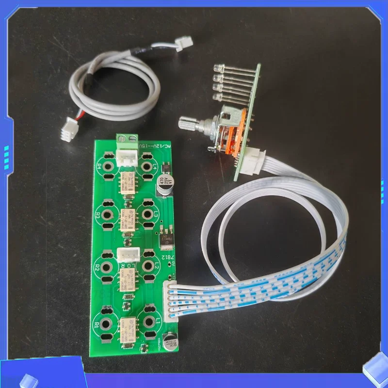 Audio signal selection switch 4 in 1 out Signal selection board, signal switching board, audio source selection board
