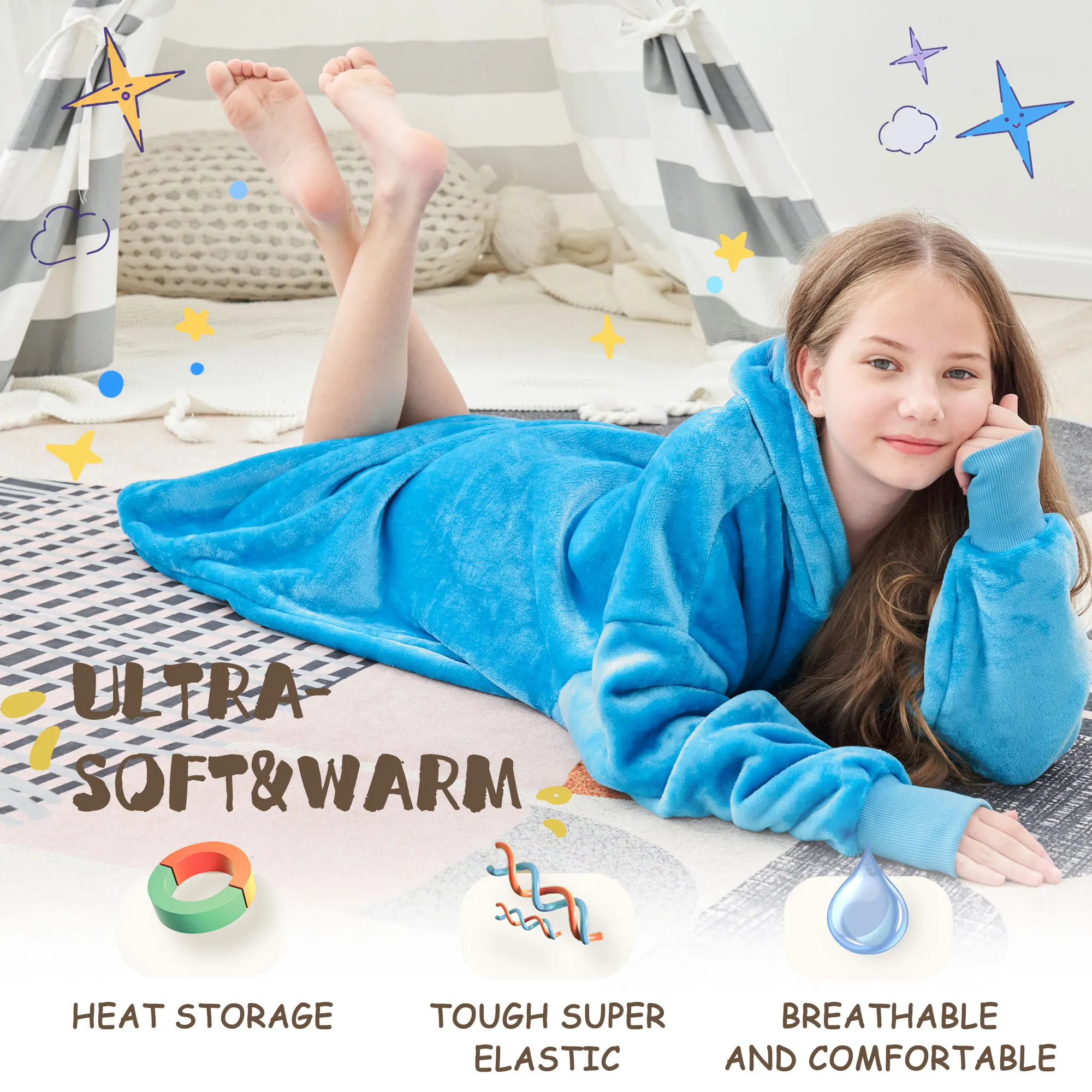 Large-sized pullover pajamas 2