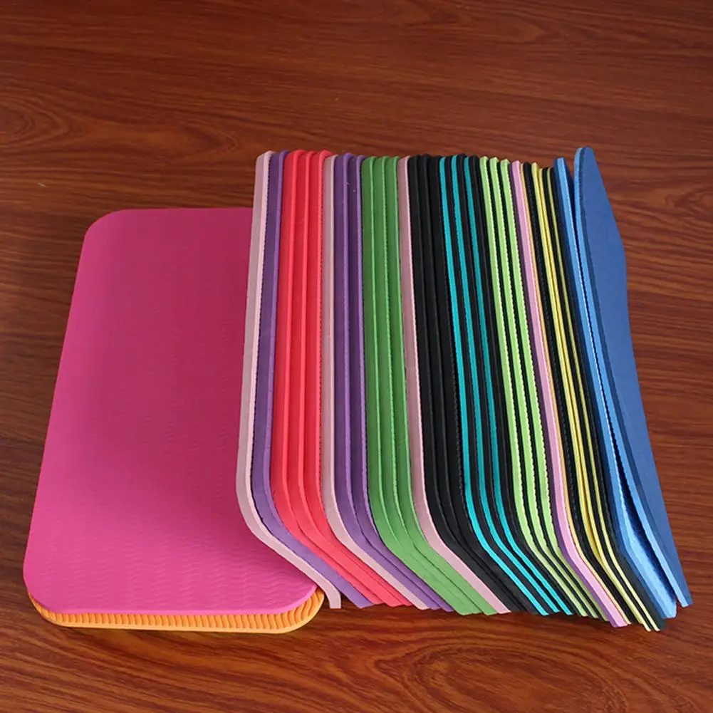 Kniepolster Yogamatte Rutschfeste Ab Wheel Kniematte Dicke Plank-Matte Ellbogenauflage Sitzkissen für Home-Gym, Reisen, Tanz, Fitness und Körperformung