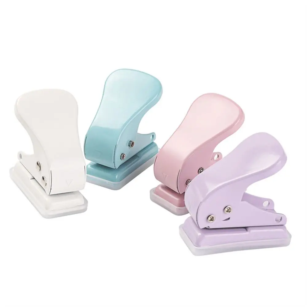 Hohe Qualität Mini Locher DIY Scrapbooking Handheld Locher Einzigen Loch Lose-blatt Locher Schule Büro