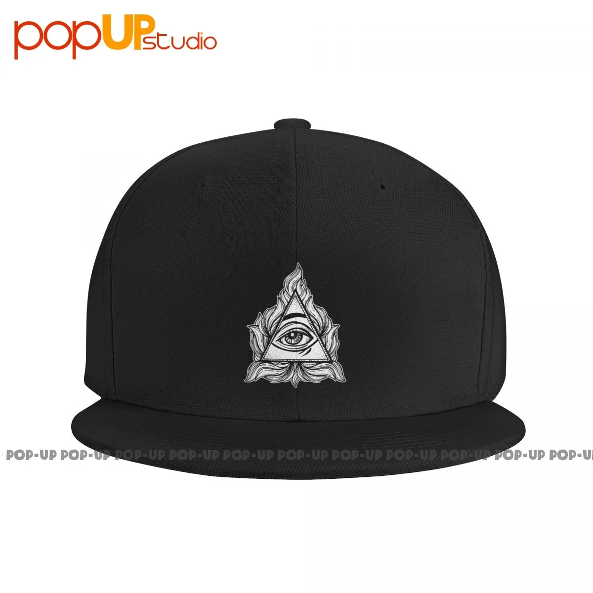 Unique All Seeing Eye In A Triangle Illuminati Snapback Cap Splicing Comfortable Baseball Caps